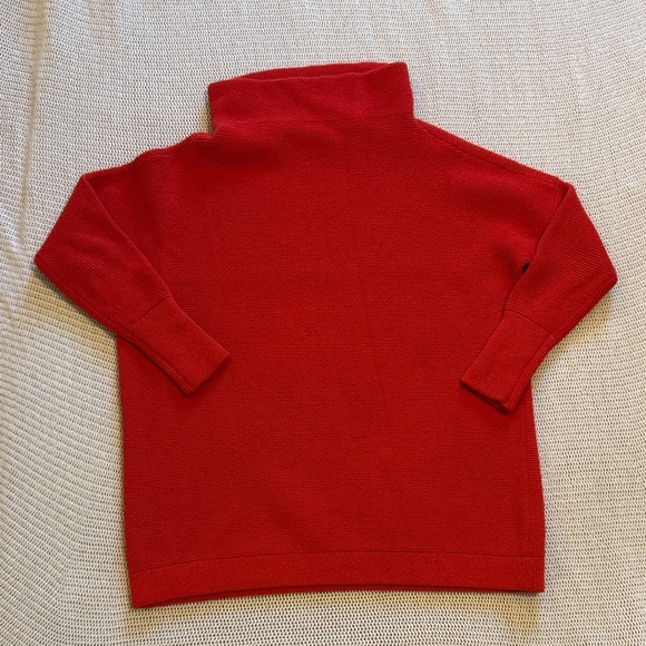 Red Turtleneck Sweater - Picture 1 of 2